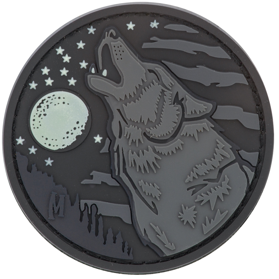 Maxpedition Rubber Patch WOLF Glow
